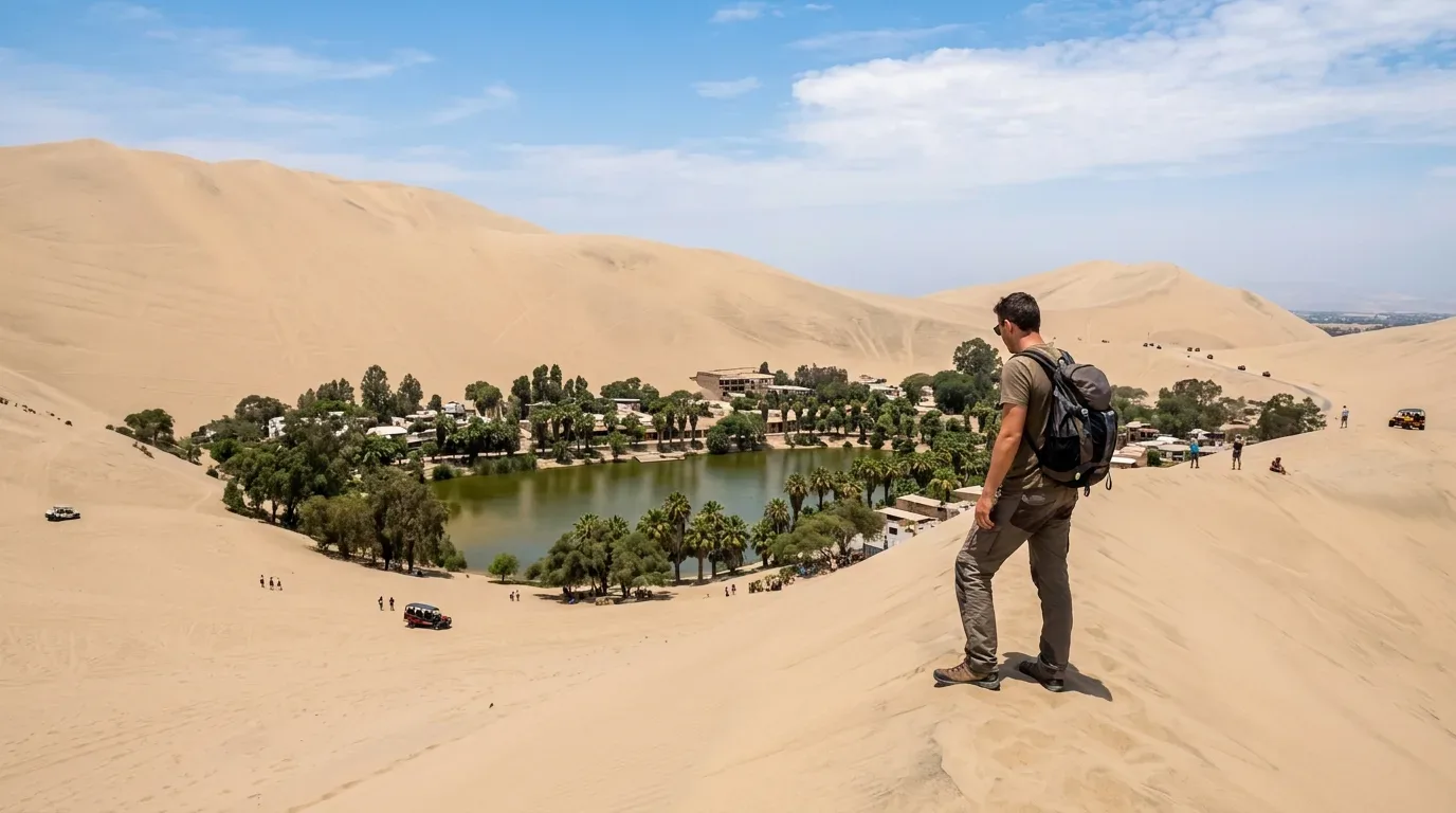 Desierto en Perú: el oasis entre dunas gigantes a 4 horas de Lima