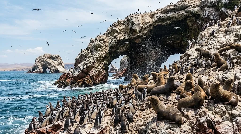 Pingüinos y lobos marinos en Perú: las «Galápagos peruanas» cerca de Lima