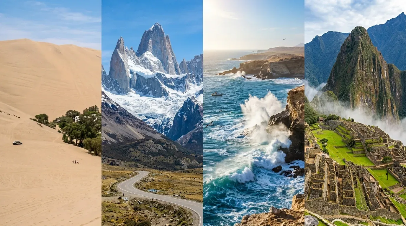 Qué conocer en Perú según lo que te gusta: desierto, montaña, mar o historia