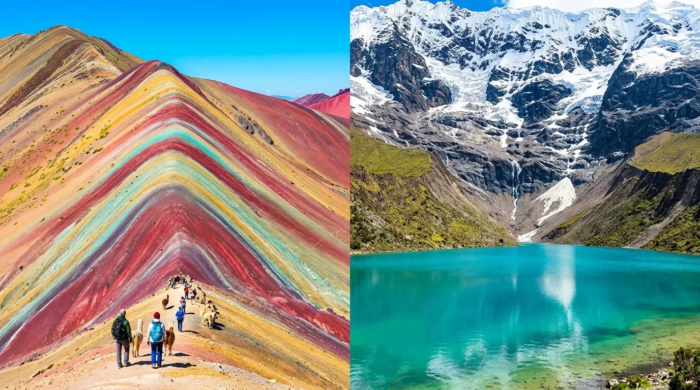 ¿Montaña de colores o laguna turquesa? Qué caminata elegir en Cusco, Perú