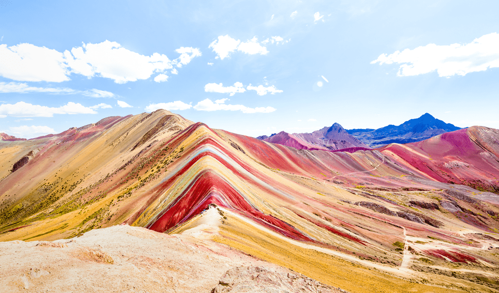 MONTAÑA ARCOIRIS DE 7 COLORES