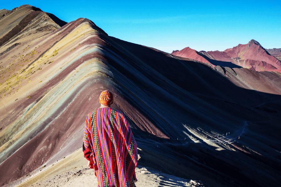 MONTAÑA ARCOIRIS DE 7 COLORES