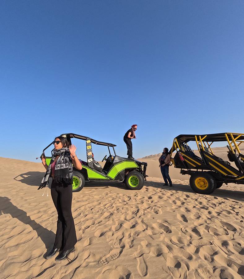 TOUR ÀS LINHAS DE NAZCA + TOUR AO OASIS DE HUACACHINA COM BUGGY E SANDBOARDING