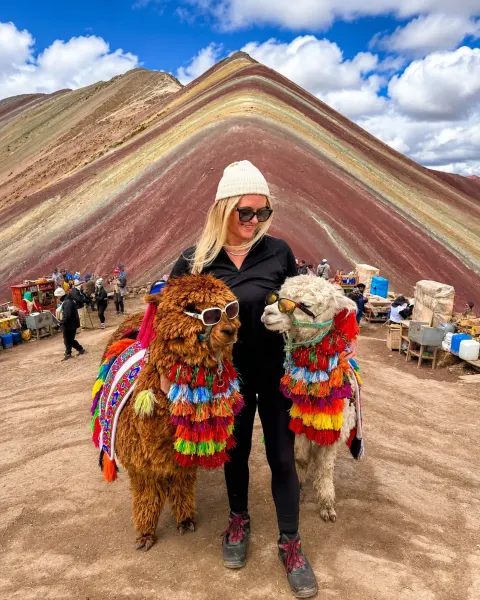 MONTAÑA ARCOIRIS DE 7 COLORES